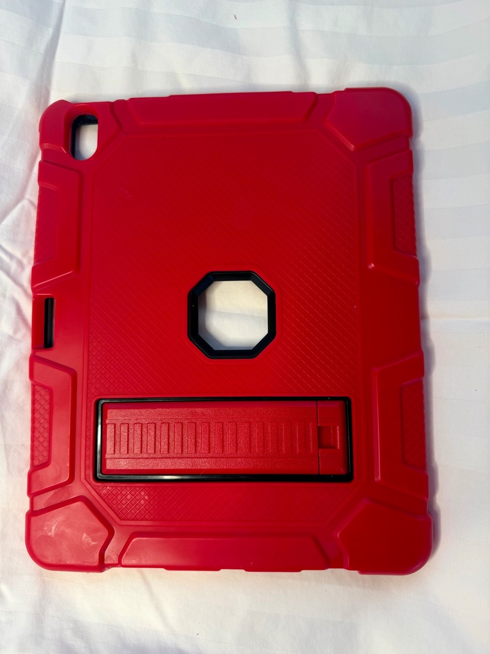New Apple IPad Air 13 in Red Rugged Kickstand Case
